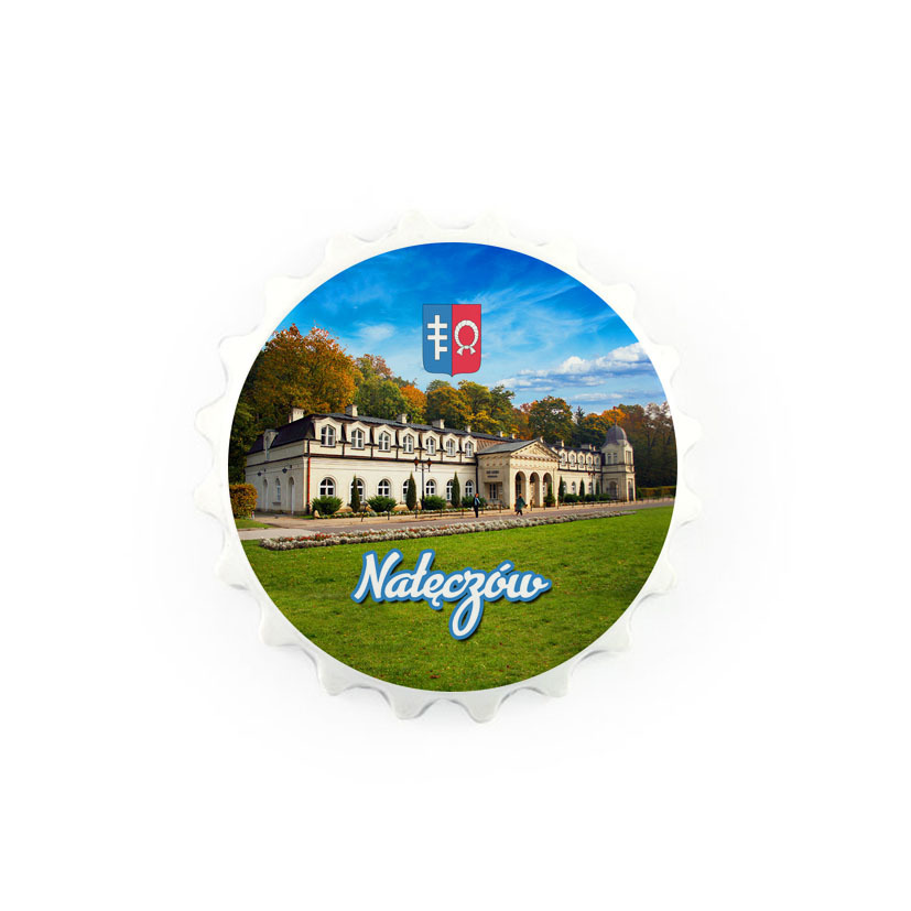 Magnes otwieracz kapsel - Nałęczów