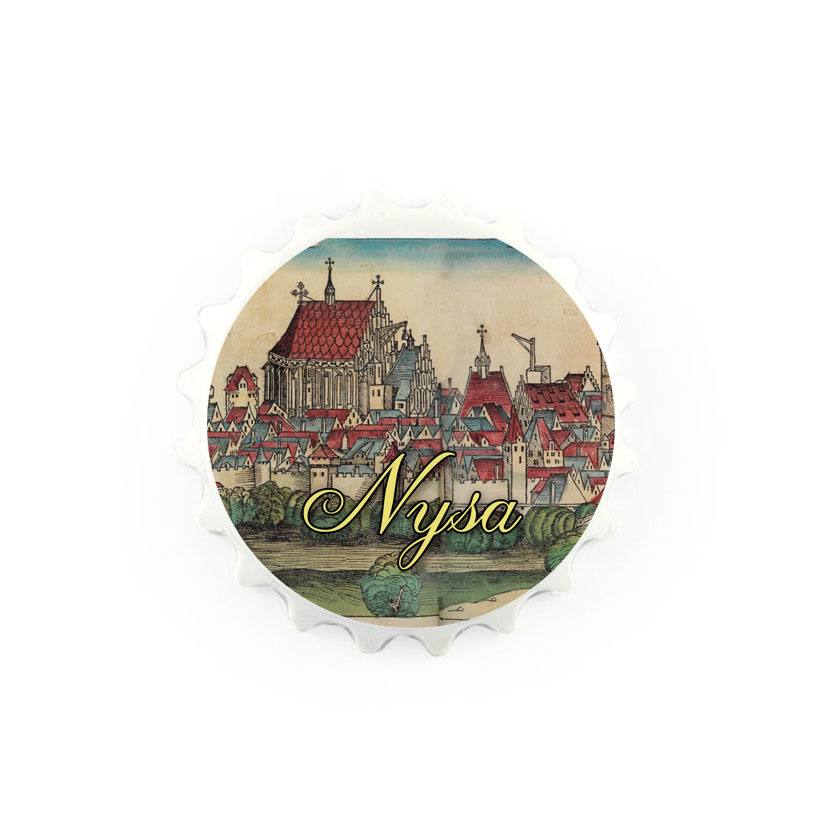Magnes otwieracz kapsel - Nysa