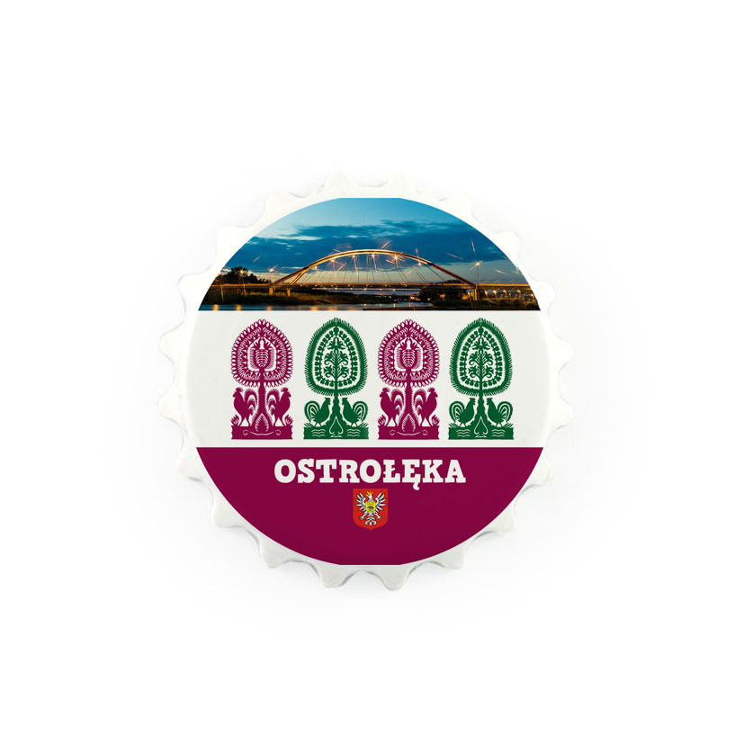 Magnes otwieracz kapsel - Ostrołęka