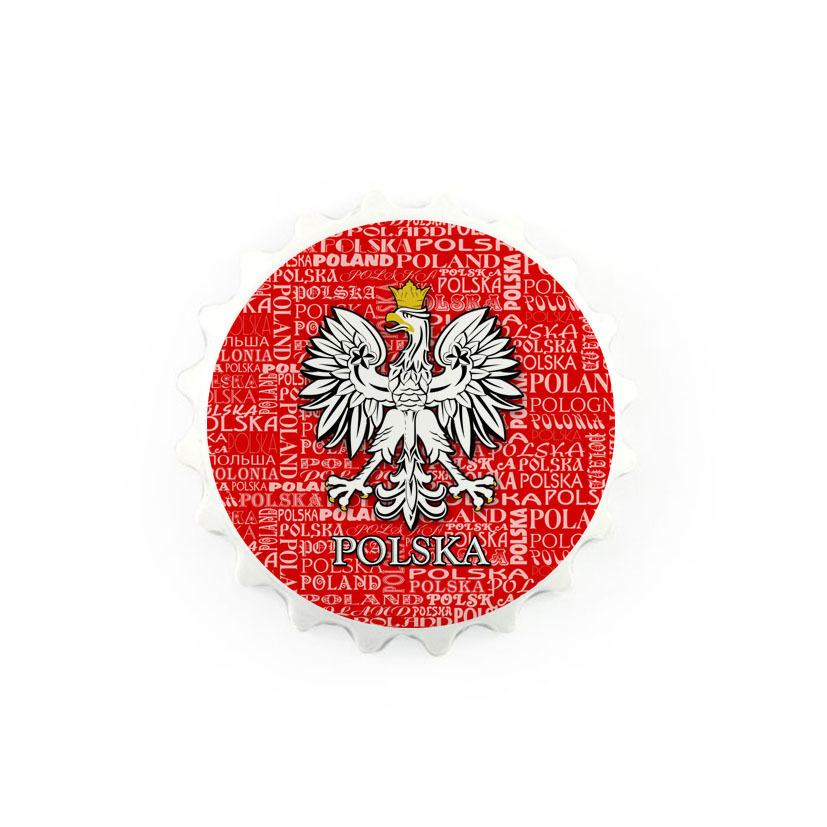 Magnes otwieracz kapsel - Polska