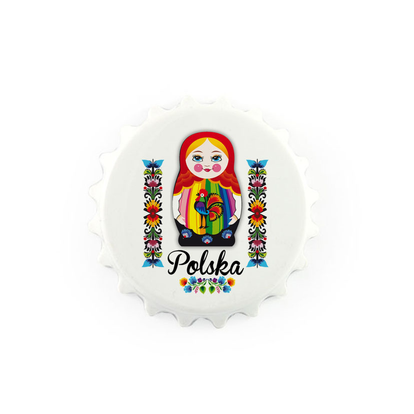 Magnes otwieracz kapsel - Polska