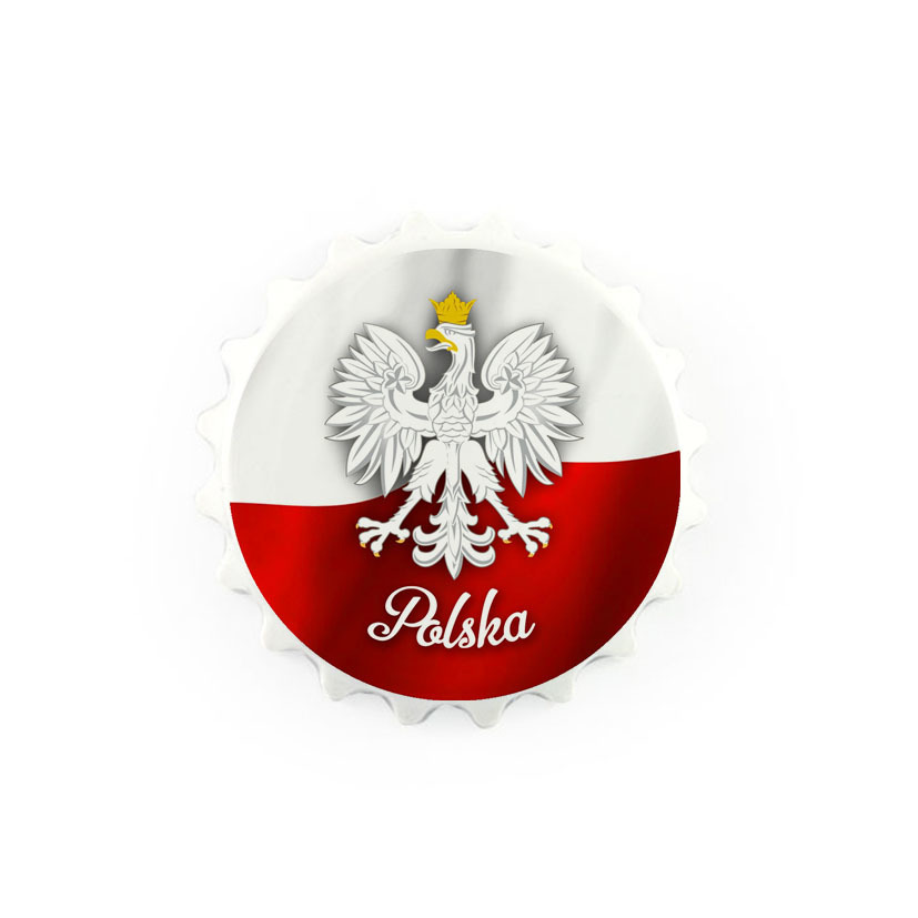 Magnes otwieracz kapsel - Polska