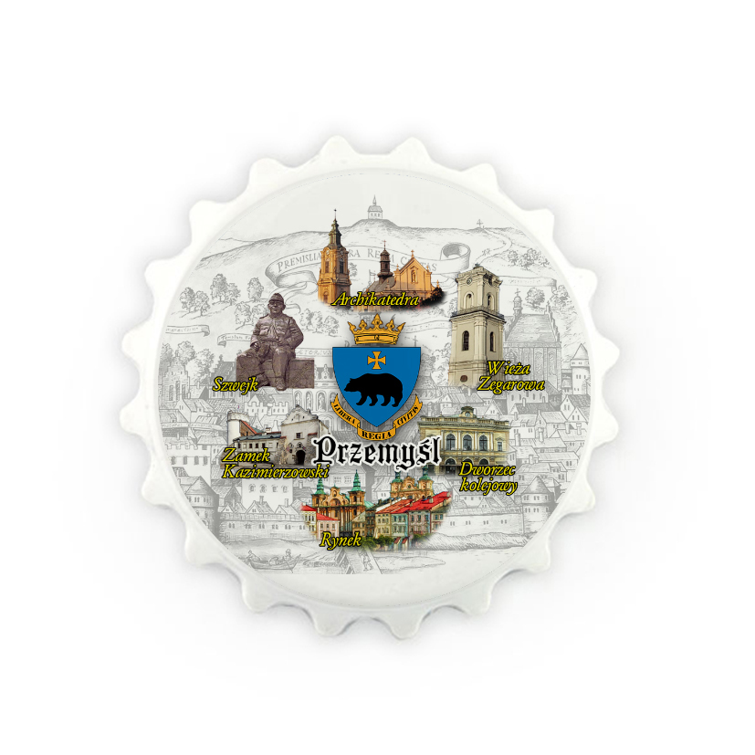 Magnes otwieracz kapsel - Przemyśl