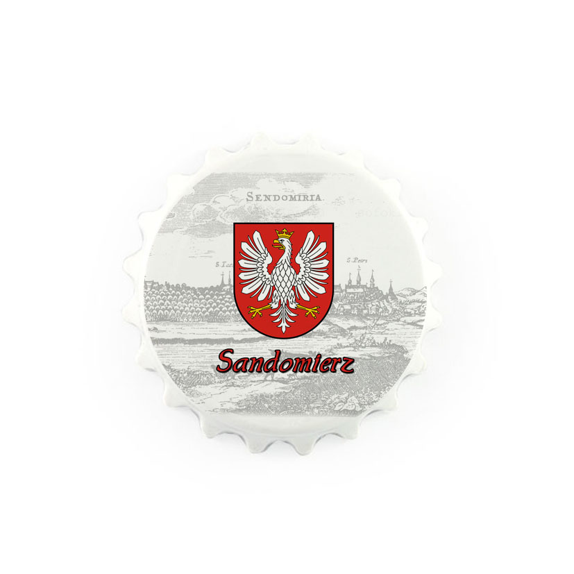 Magnes otwieracz kapsel - Sandomierz