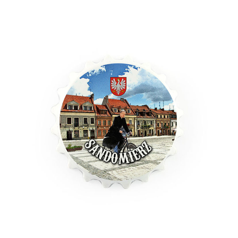 Magnes otwieracz kapsel - Sandomierz