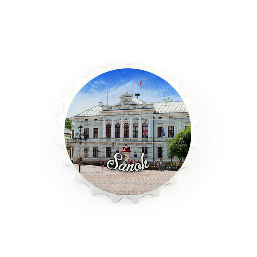 Magnes otwieracz kapsel - Sanok