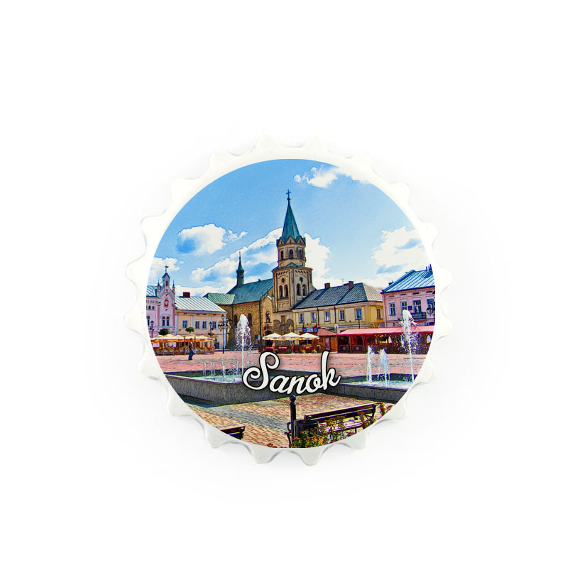 Magnes otwieracz kapsel - Sanok