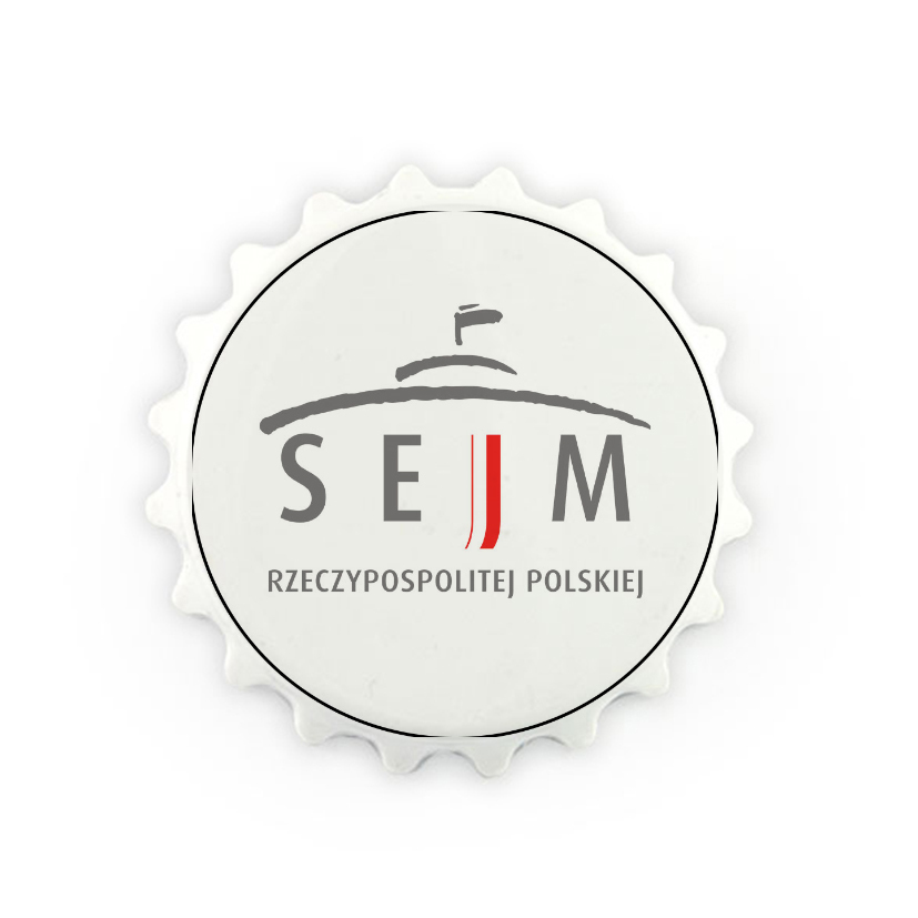 Magnes otwieracz kapsel - Sejm