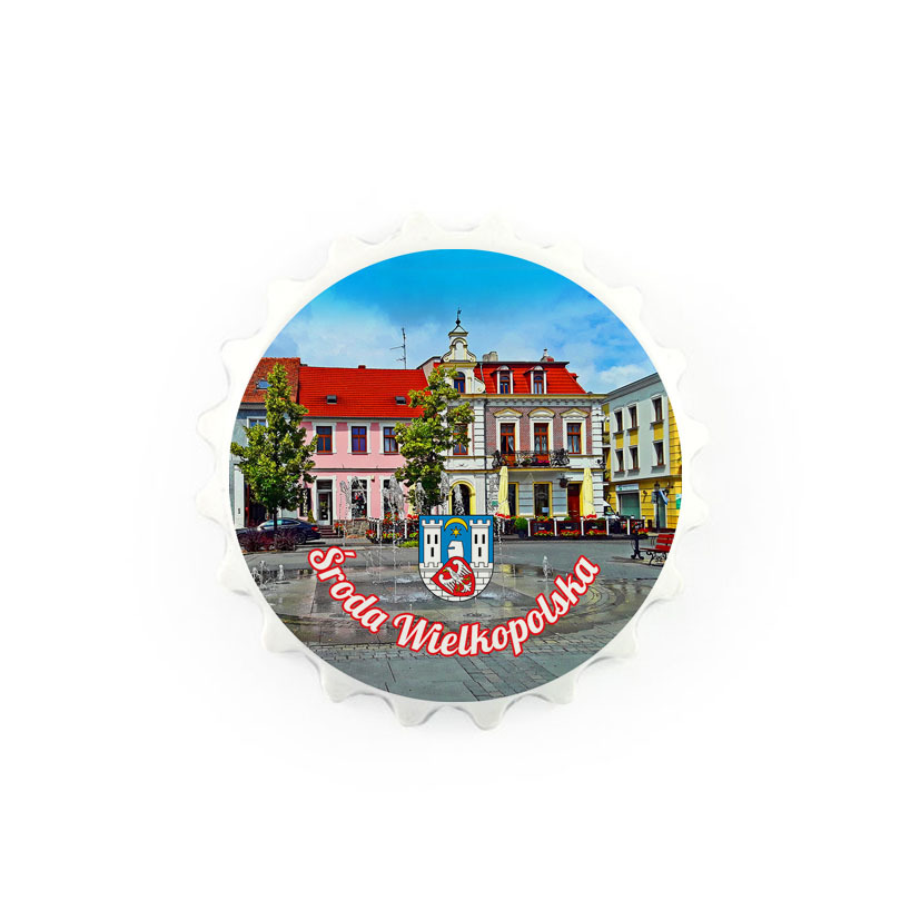 Magnes otwieracz kapsel - Środa Wielkopolska