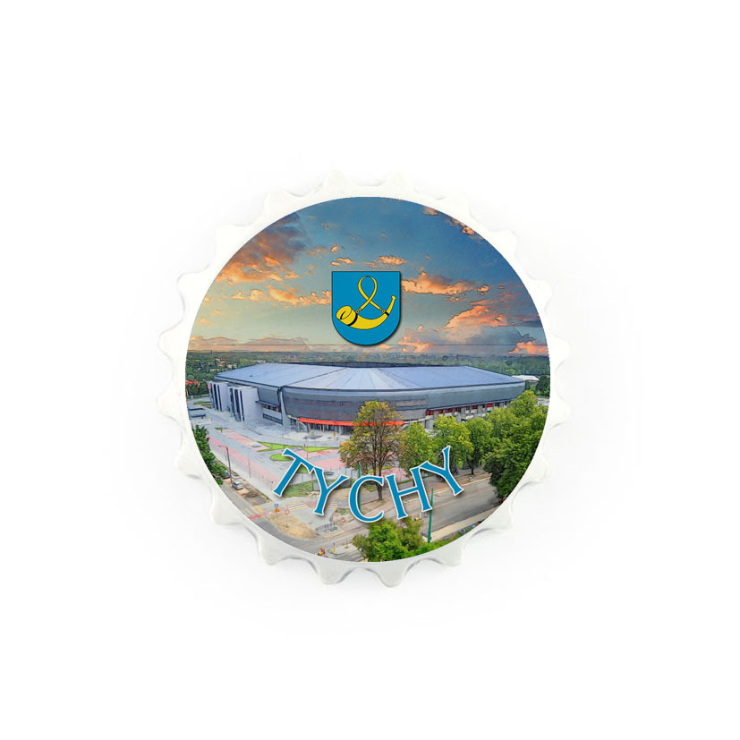 Magnes otwieracz kapsel - Tychy
