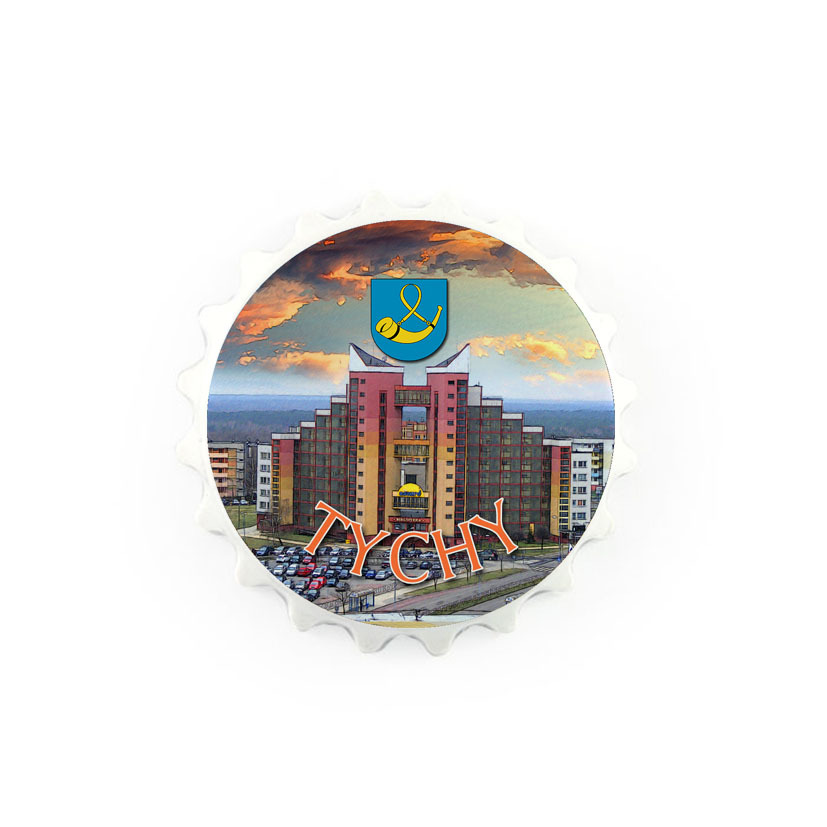 Magnes otwieracz kapsel - Tychy