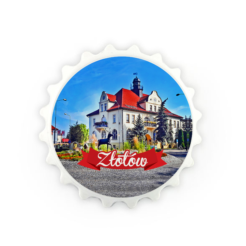 Magnes otwieracz kapsel - Złotów