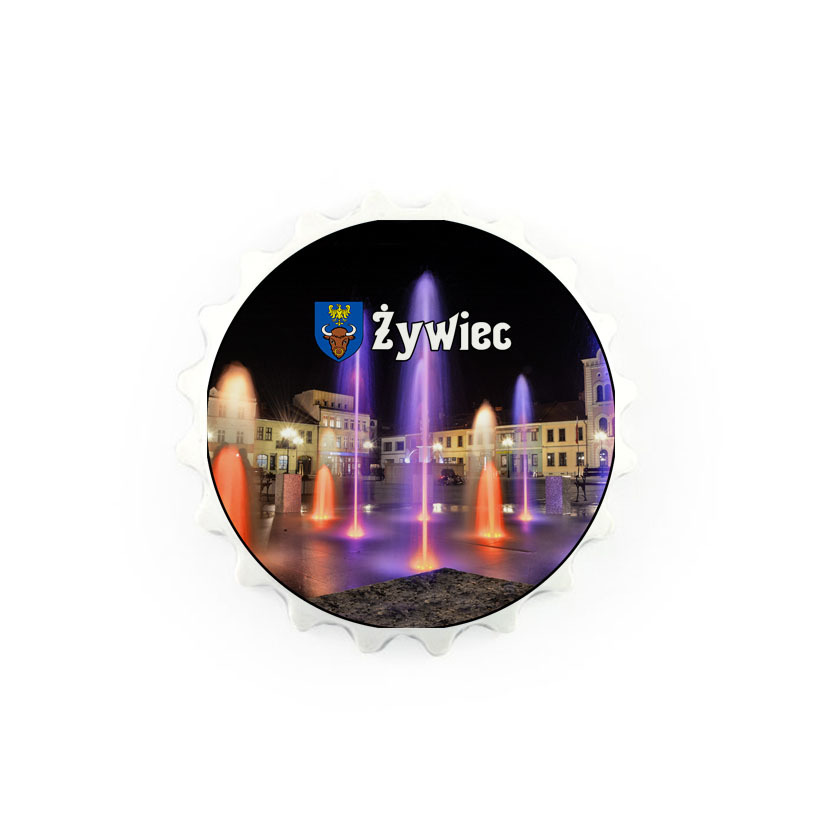 Magnes otwieracz kapsel - Żywiec