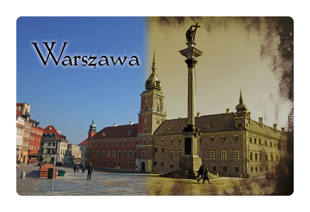 Magnes typu flip - przenikające obrazy Warszawa Zamek