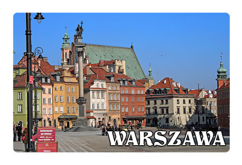 Magnes typu flip - przenikające obrazy Warszawa 2
