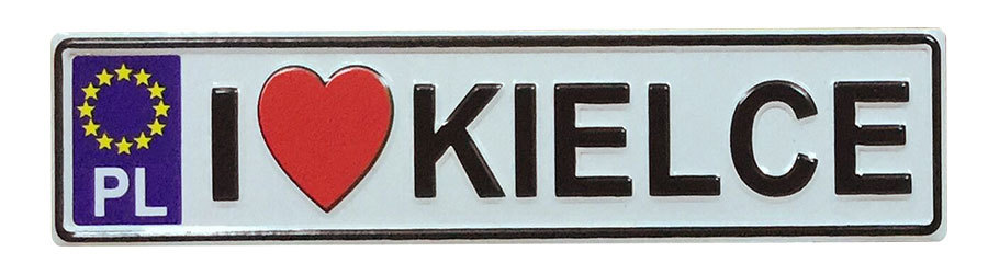 Magnes tablica metalowa Kielce