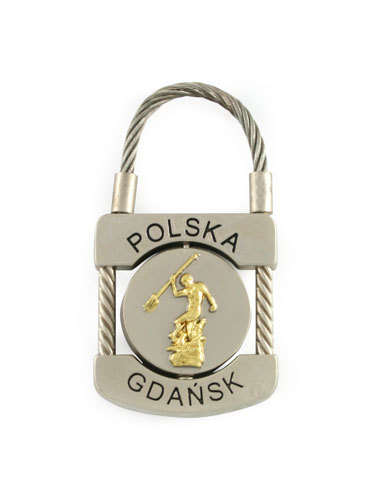 Brelok kłódka Gdańsk