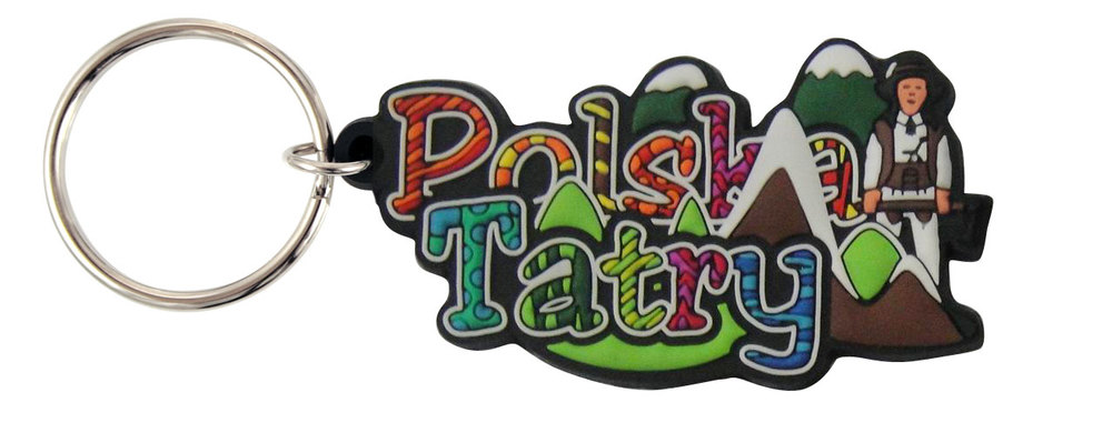 Brelok gumowy Polska Tatry