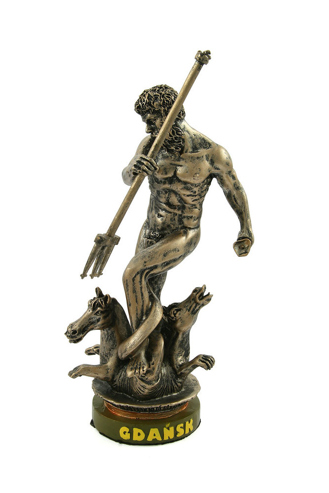Statuetka Neptun 20cm Gdańsk