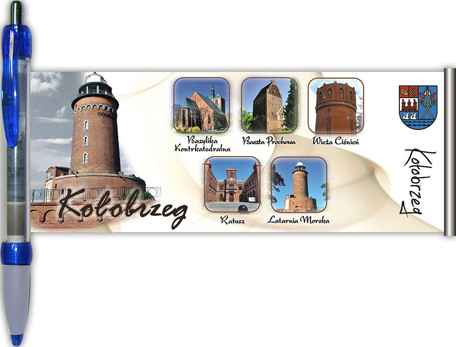 Długopis rozwijany Kołobrzeg