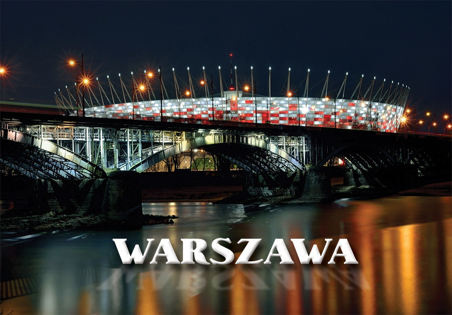 Pocztówka 3D Warszawa 10