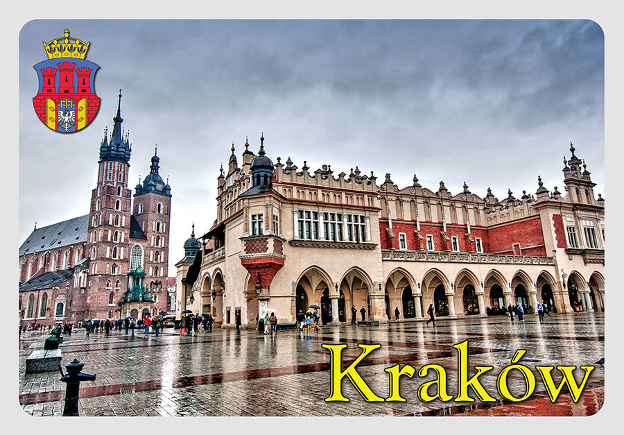 Pocztówka 3D Kraków 16