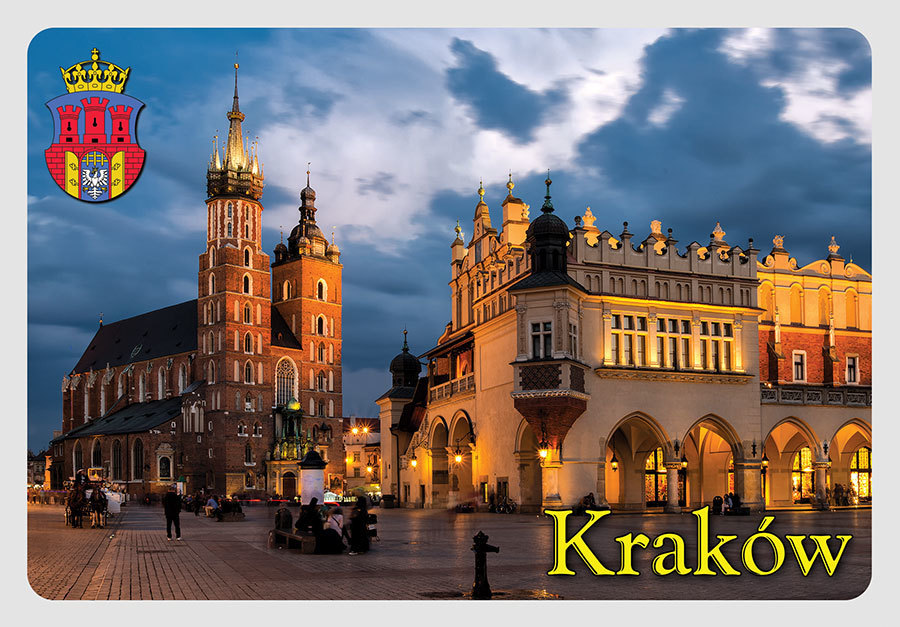 Pocztówka 3D Kraków 20