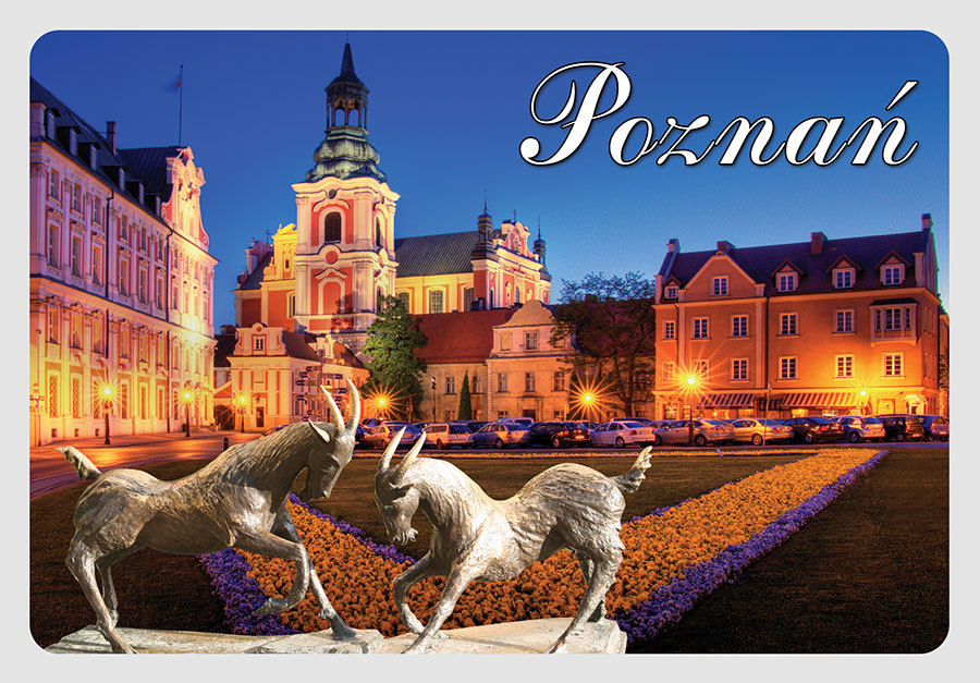 Pocztówka 3D Poznań 22