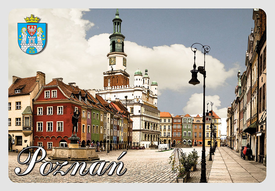Pocztówka 3D Poznań 24