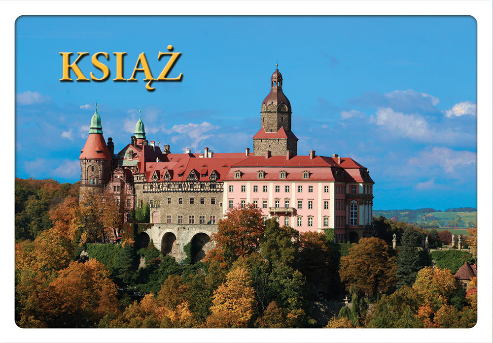 Pocztówka 3D 41 Książ