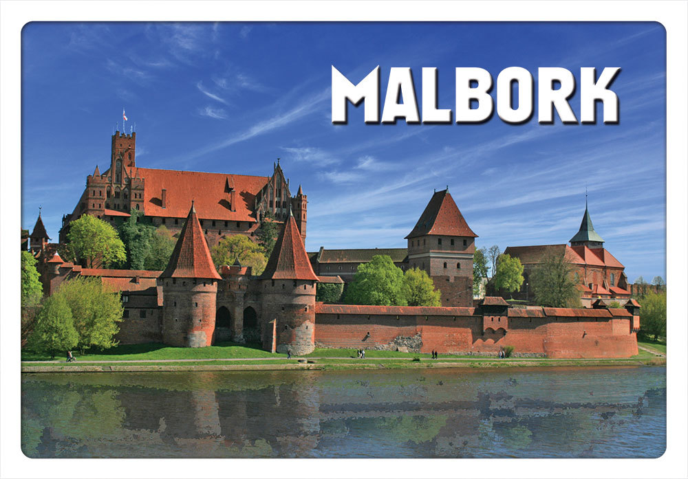 Pocztówka 3D 43 Malbork