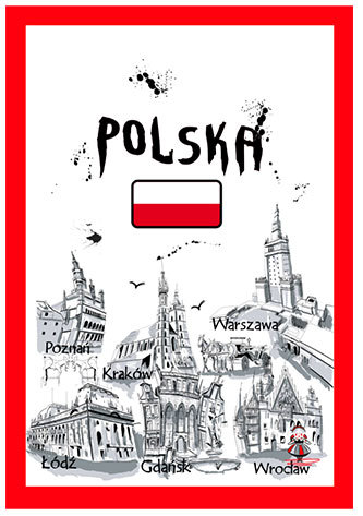 Ściereczka kuchenna Polska farba