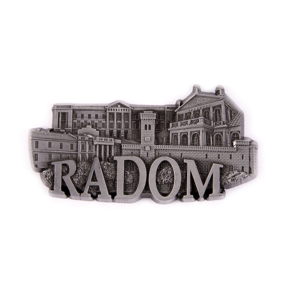 Magnes metalowy panorama Radom