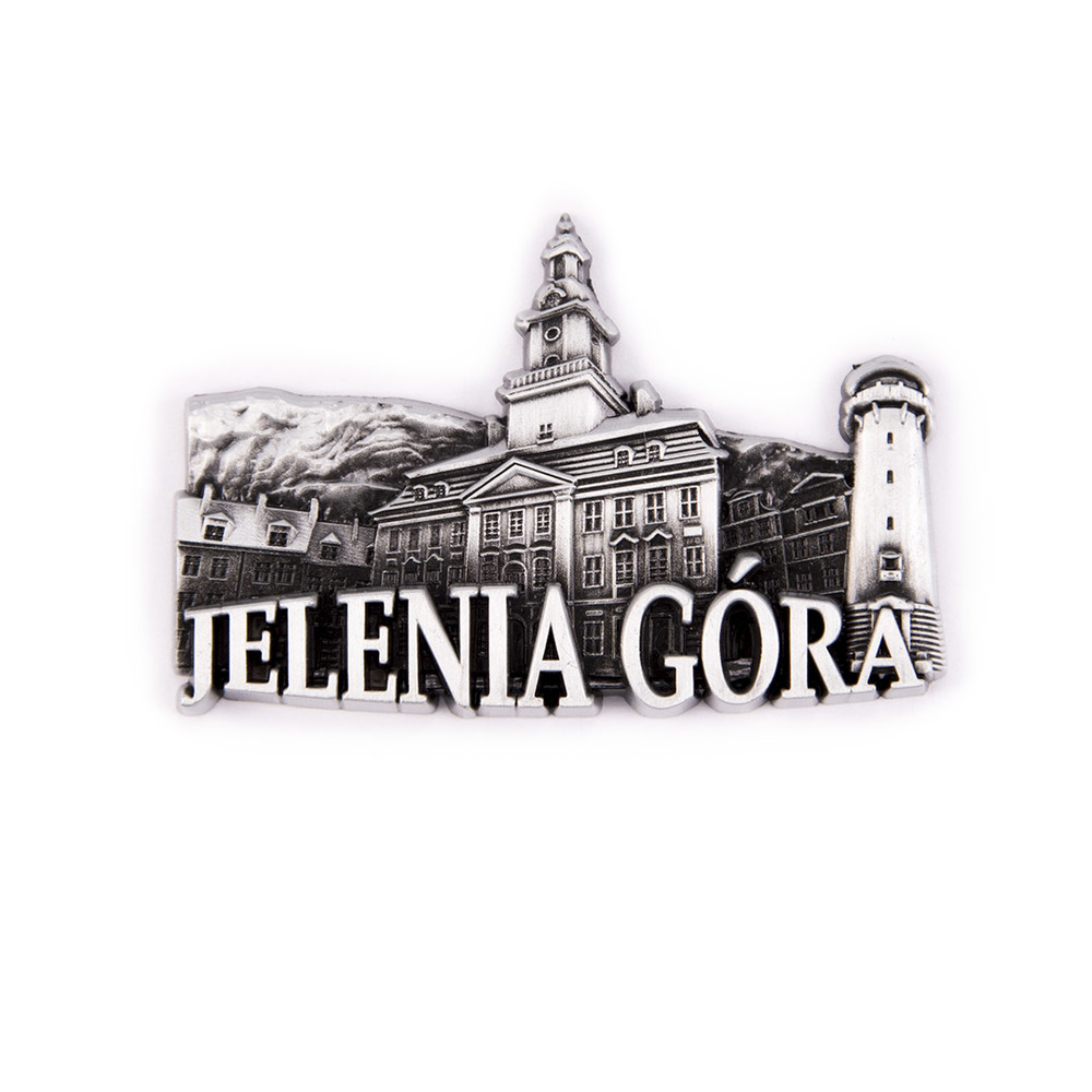 Magnes metalowy panorama Jelenia Góra