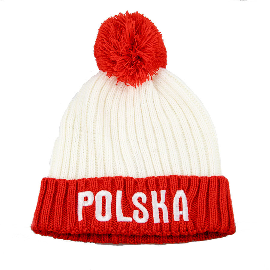 Czapka zimowa kibica Polska