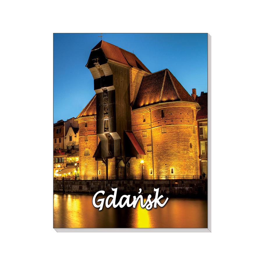 Notes 3D na magnesie Gdańsk Żuraw
