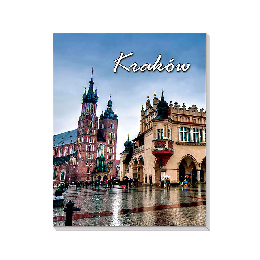 Notes 3D na magnesie Kraków Sukiennice