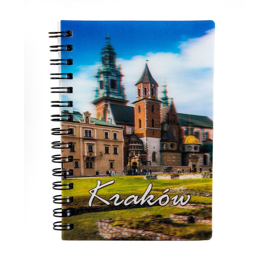 Notatnik 3d Kraków Wawel