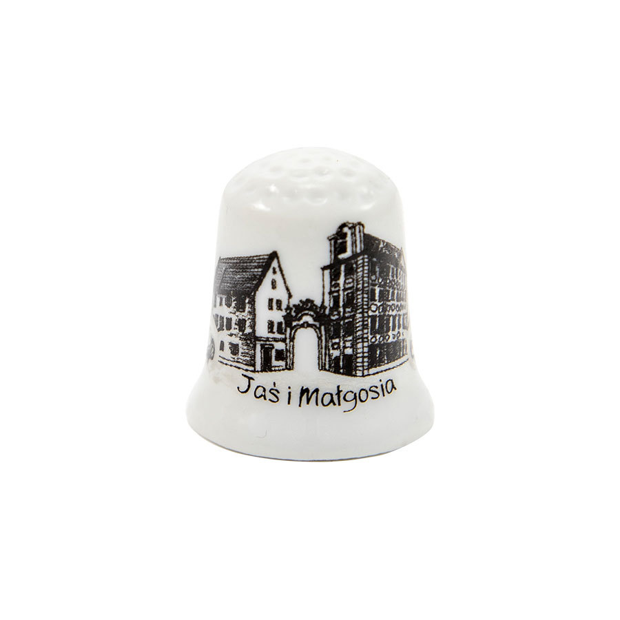 Naparstek ceramiczny Wrocław Jaś i Małgosia oldbook