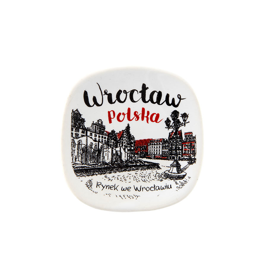 Magnes ceramiczny Wrocław Rynek oldbook