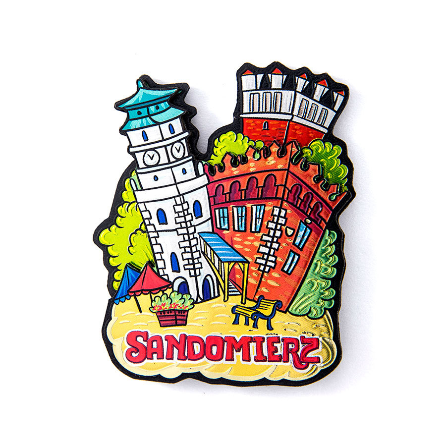 Magnes MDF metalizowany Sandomierz