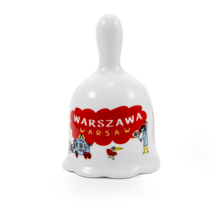 Dzwonek ceramiczny Warszawa Rynek kolor