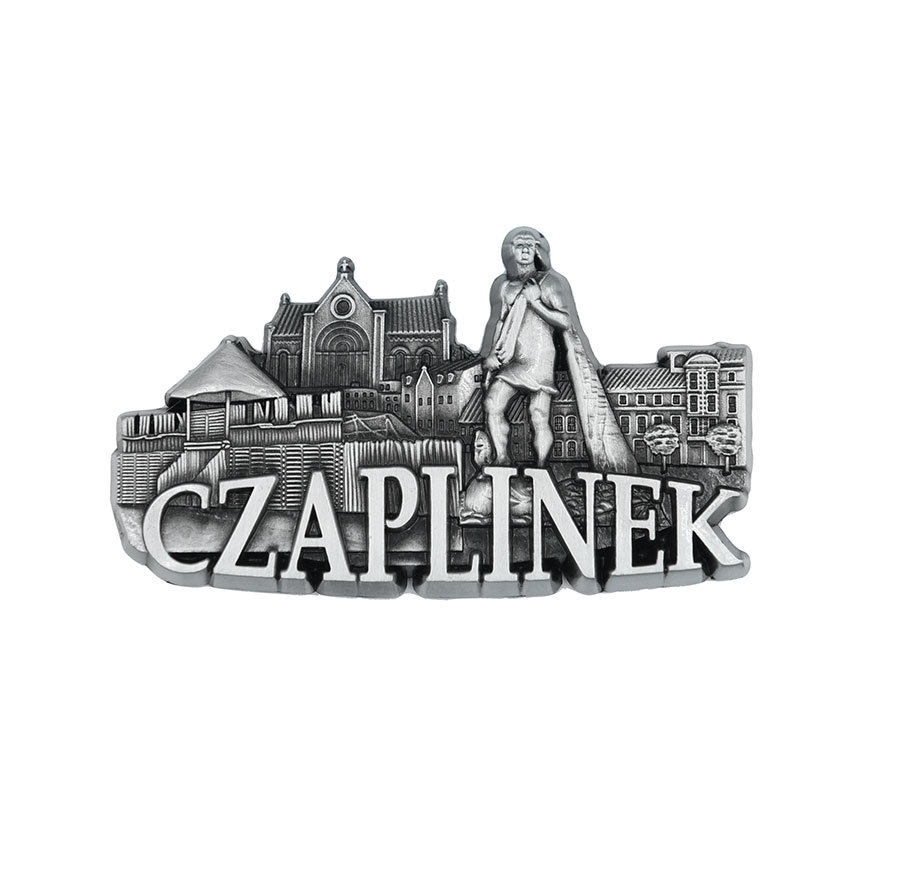 Magnes metalowy panorama Czaplinek