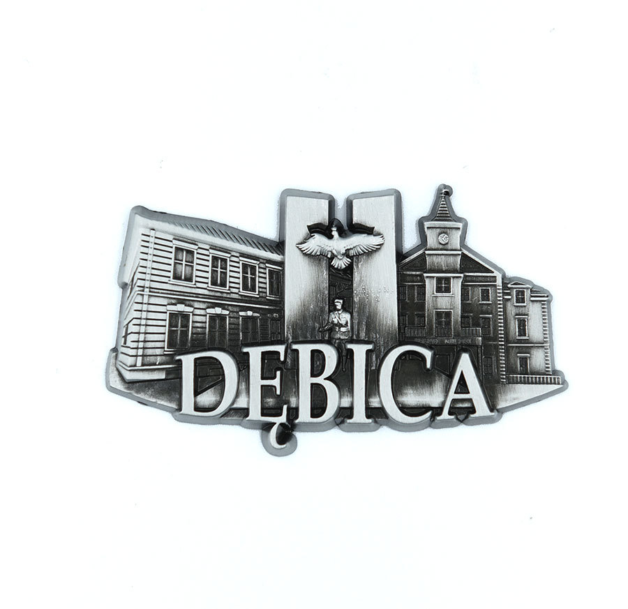 Magnes metalowy panorama Dębica