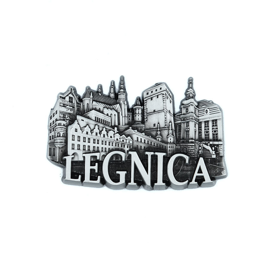 Magnes metalowy panorama Legnica