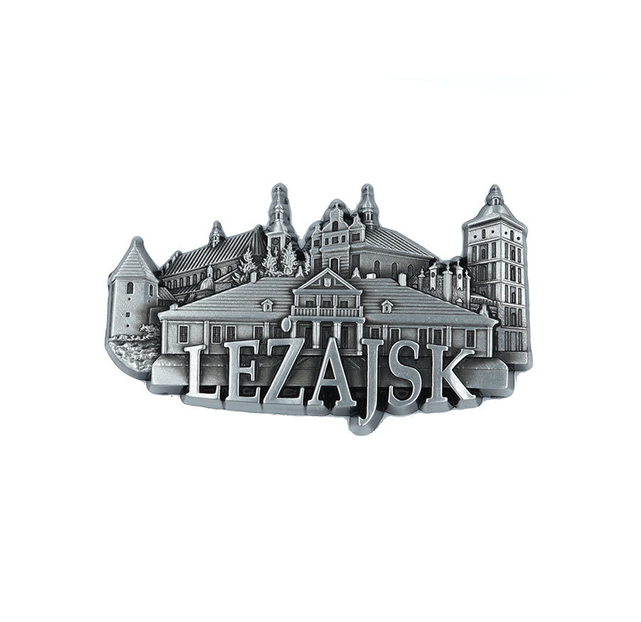 Magnes metalowy panorama Leżajsk