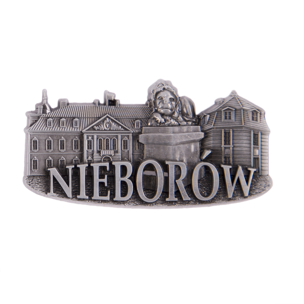 Magnes metalowy panorama Nieborów