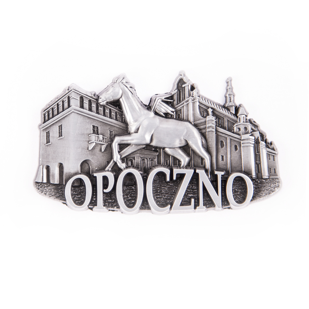 Magnes metalowy panorama Opoczno