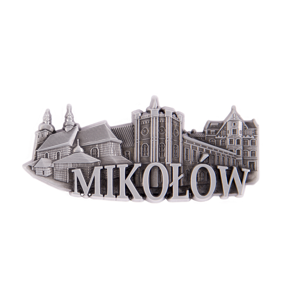 Magnes metalowy panorama Mikołów