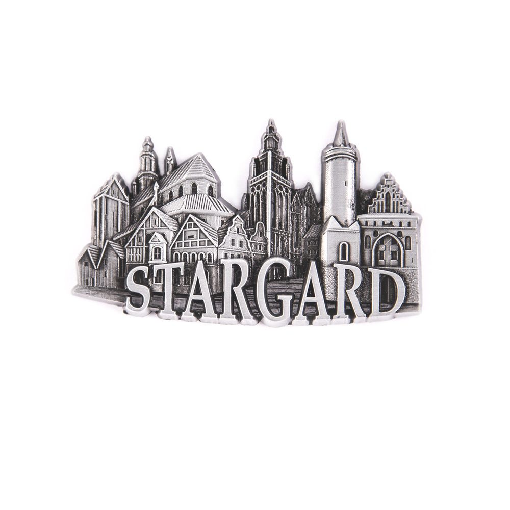 Magnes metalowy panorama Stargard